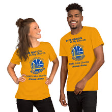 Load image into Gallery viewer, Short-Sleeve Unisex T-Shirt (Golden state CUSTOMIZE)